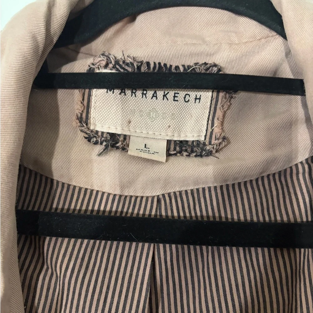 Women's Utility Jacket in Dusty Rose - Picture 4 of 6